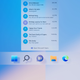 closer look at the Windows 11 task bar.